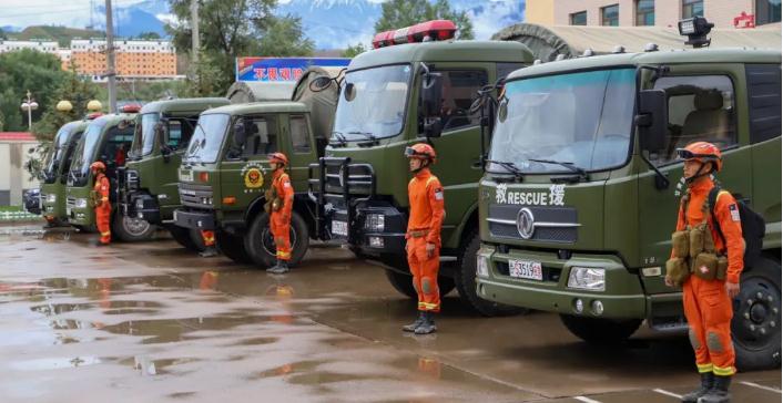 “祁連火焰藍(lán)” | 打響防汛抗洪主動仗,筑牢民生安全屏障