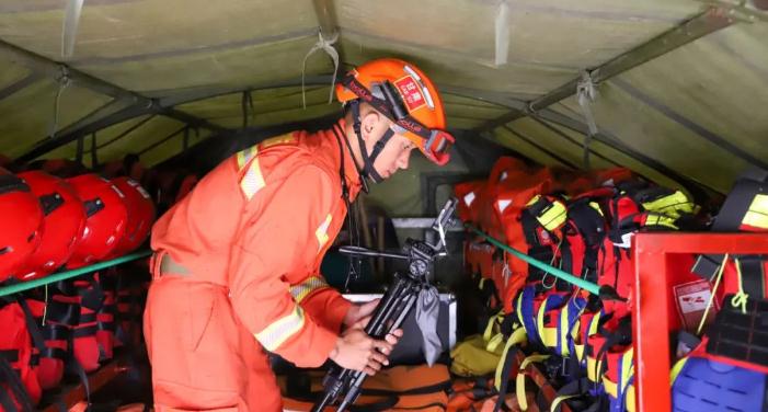 “祁連火焰藍(lán)” | 打響防汛抗洪主動仗,筑牢民生安全屏障